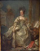 Francois Boucher La Marquise de Pompadour oil painting